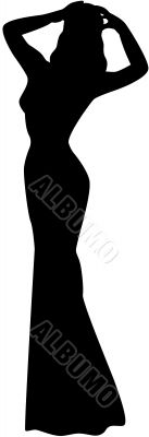 Female silhouette