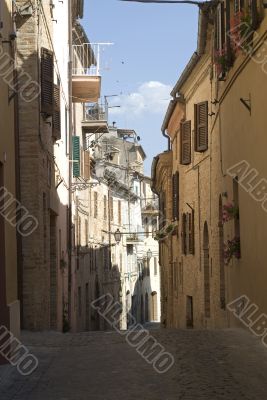 Treia (Macerata) - A street