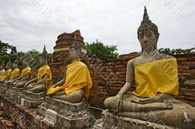 Buddha statue in Ayutthaya, Thailand