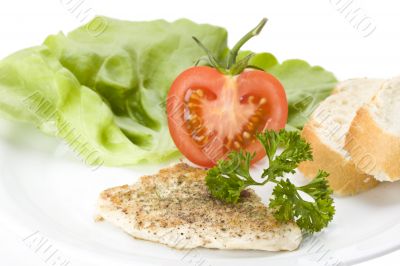 grilled chicken steak