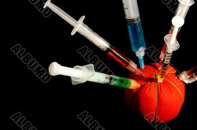 Syringe Pin Cushion