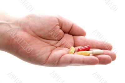 Holding Prescription Medication
