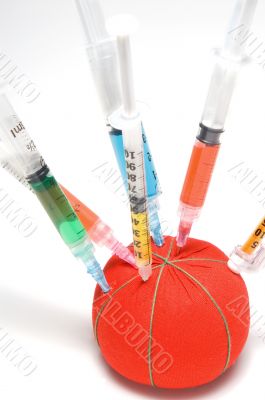 Syringe Pin Cushion