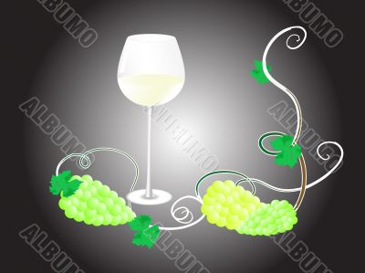 Glass of wine