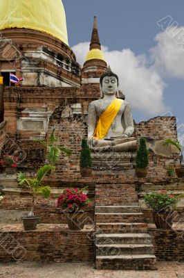 Buddha statue in Ayutthaya, Thailand