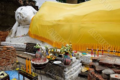 lying Buddha, Ayutthaya, Thailand