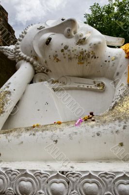 lying Buddha, Ayutthaya, Thailand