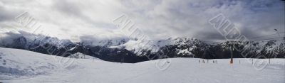 Panorama - Ski vacation in Alpes