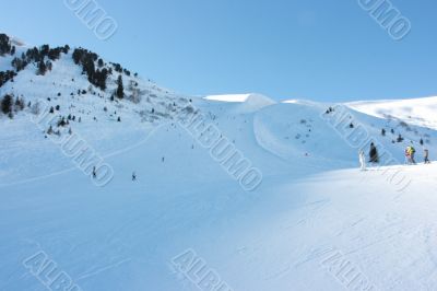 Ski route