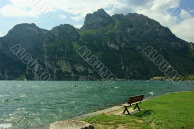 Lake Garda bench