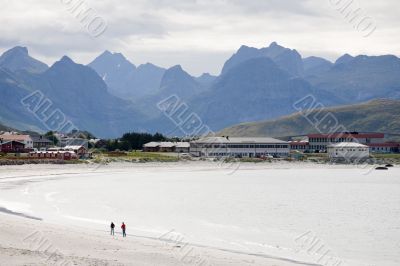 Arctic ocean beach
