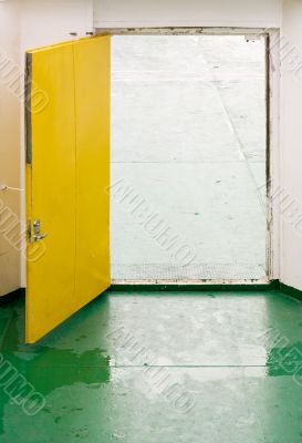 open door