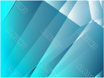 Angular crystal abstract design