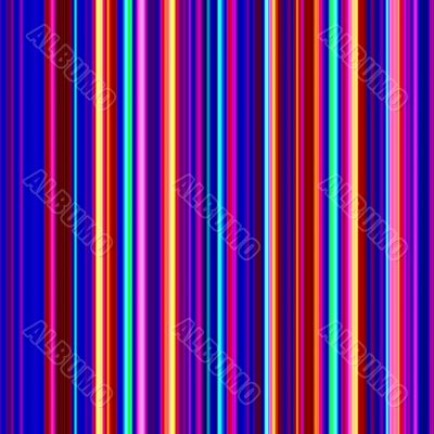Streaks of multicolored light