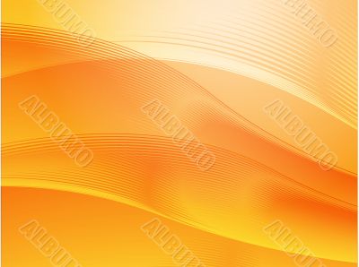 Wavy glowing colors