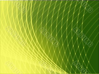 Wavy glowing colors