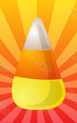 Candy corn illustration