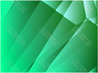 Angular crystal abstract design