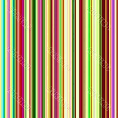 Streaks of multicolored light