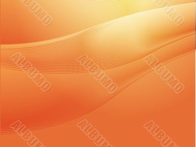 Wavy glowing colors
