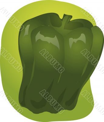 Bell pepper illustration