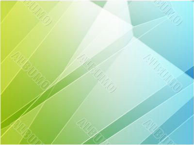Angular crystal abstract design