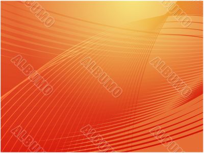 Wavy glowing colors