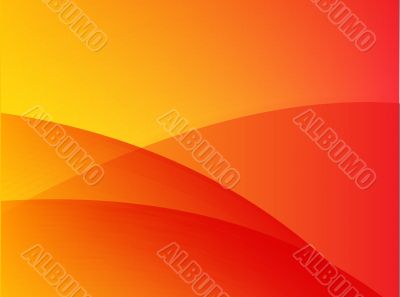 Wavy glowing colors
