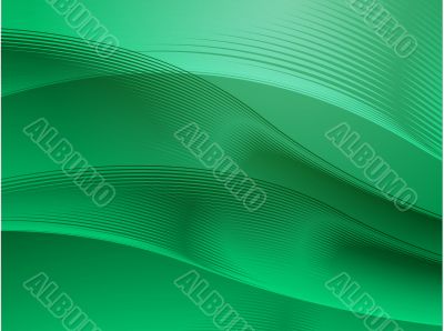 Wavy glowing colors