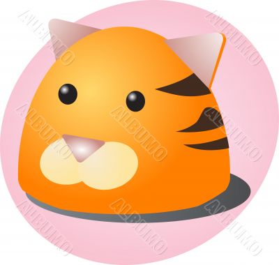 Cartoon tiger