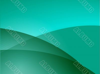 Wavy glowing colors