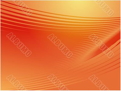 Wavy glowing colors