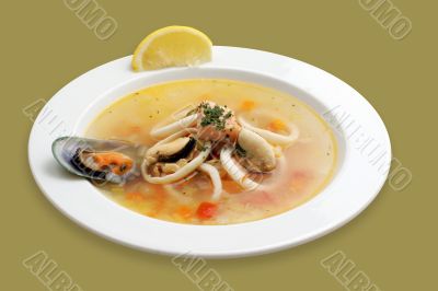 Seafood soup