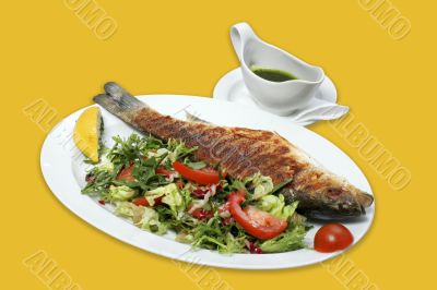 Fish with vegetables