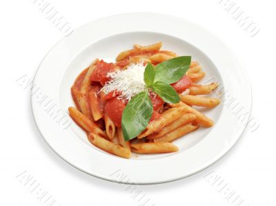 pasta with tomato sauce