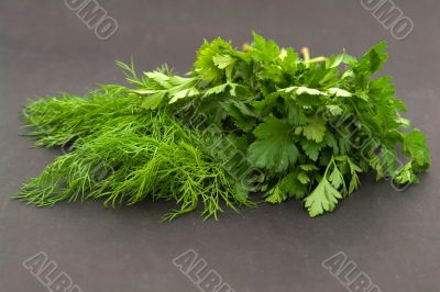 dill and parsley