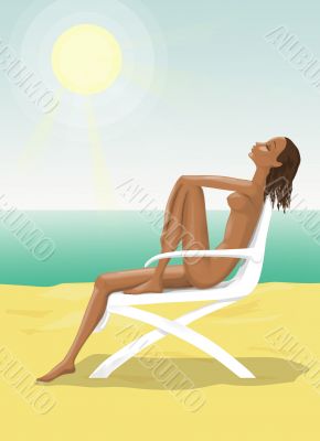 Summer tan