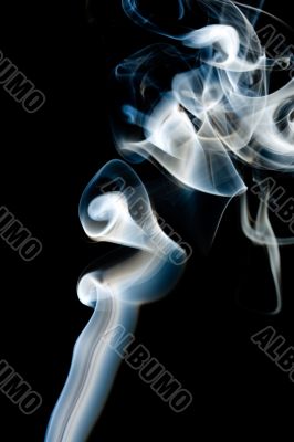 Abstract smoke background