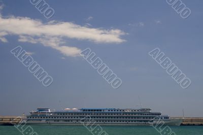 Small cruise ship