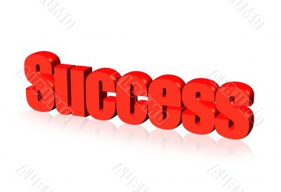 red success word