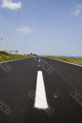 Empty road