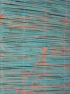 Blue reeds
