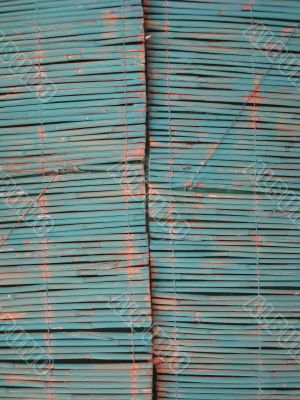 Blue reeds