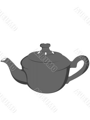 porcelain tea pot