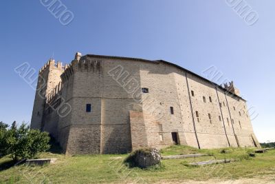 Medieval Castle of Rancia, near Tolentino