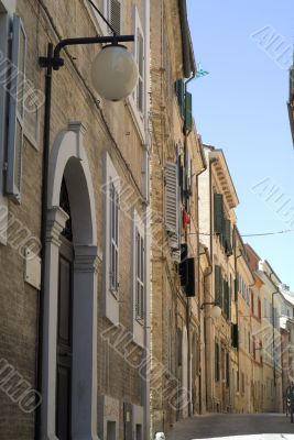 Street of Macerata