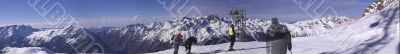 Panorama - Ski vacation in Alpes