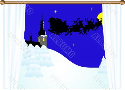 Christmas landscape