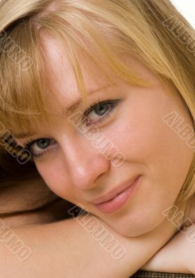 beautiful face close up