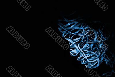 abstract face